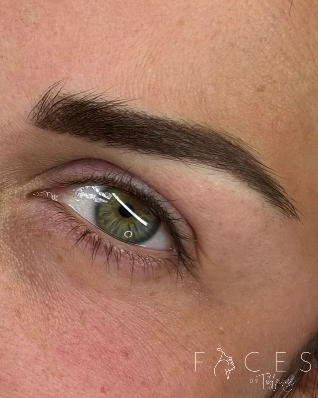 Ombré brows permanent makeup in Exeter by Faces by Tiffany